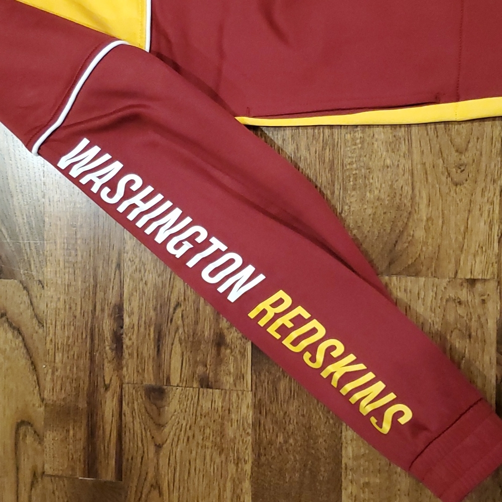 Womens NFL Washington Redskins full zip athletic jacket size L - Picture 3 of 7